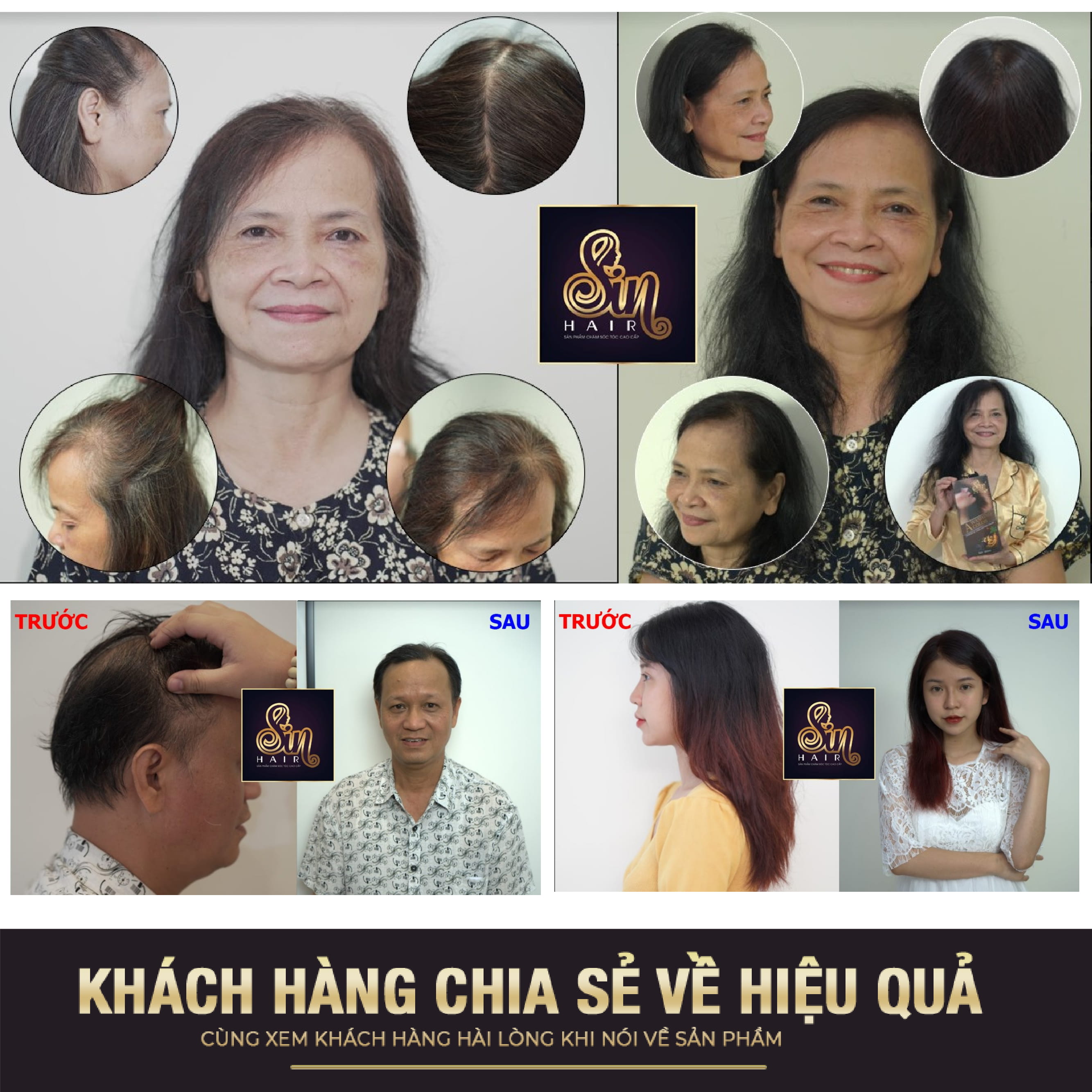 [CHÍNH HÃNG] Dầu Gội Phủ Bạc SIN HAIR Nhật Bản 500ml, Gội Nhuộm Tóc Nhân Sâm Giúp Phủ Bạc Đen Tóc, 100% Thảo Dược Thiên Nhiên