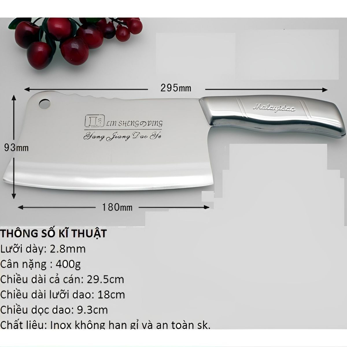 Dao Chặt Xương Cao Cấp Slicer Knife