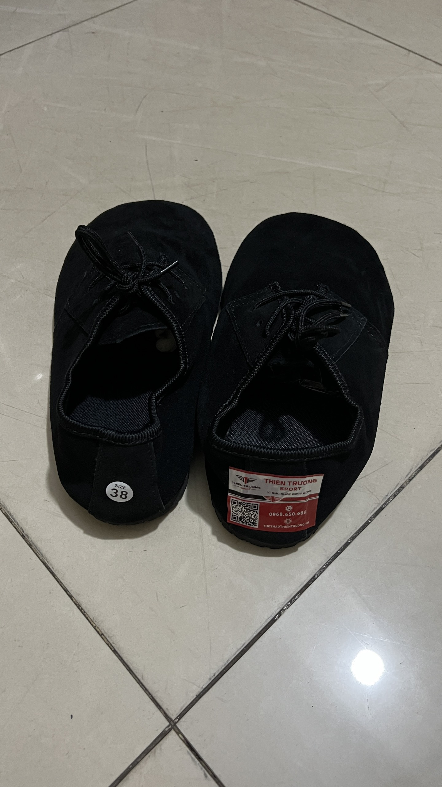 Giầy đá cầu da lộn 1 lớp, giầy mỏ vịt đá cầu T THIEN TRUONG SPORT