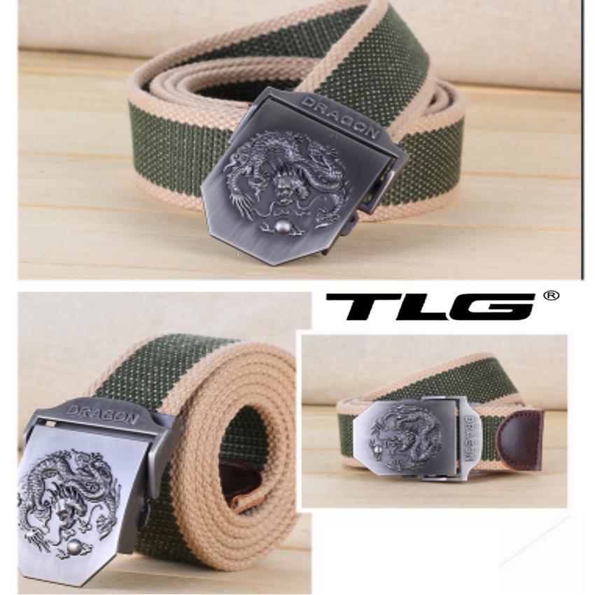 Thắt lưng nam dù chiến thuật đầu rồng Thành Long TLG 203924 3