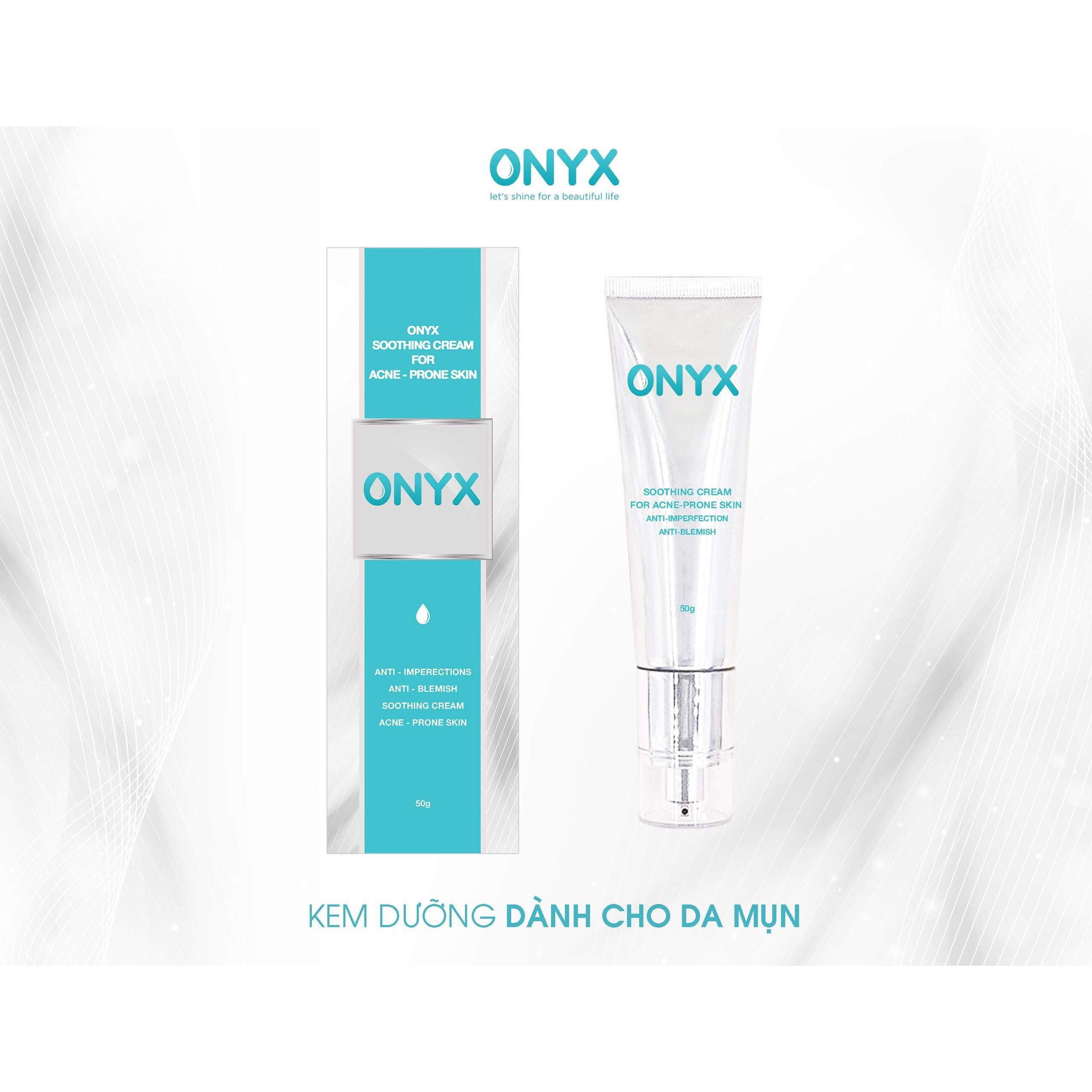 KEM DƯỠNG DÀNH CHO DA MUN ONYX 50g