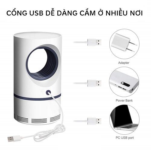 Đèn Bẫy Muỗi Mosquito Killer Cao Cấp Công Nghệ Đèn LED Nhật Bản