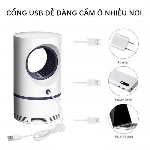Đèn Bẫy Muỗi Mosquito Killer Cao Cấp Công Nghệ Đèn LED Nhật Bản