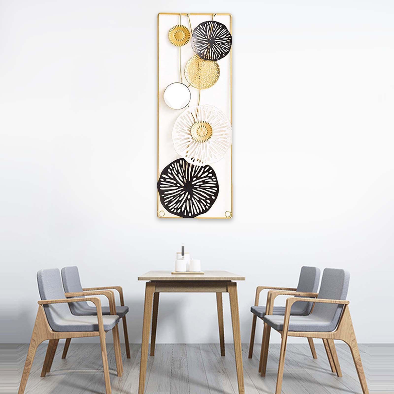 Wall Sculpture Art Wall Hanging Statue Collectible for Living Room Decor
