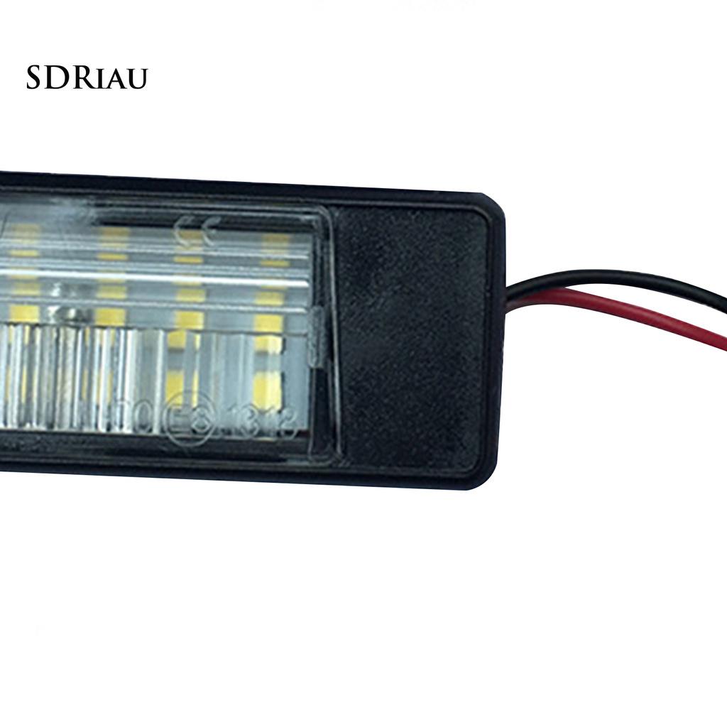 Bộ 2 Đèn Led 6500k Dc12V Tiết Kiệm Năng Lượng Cho Xe Hơi / Xe Tải