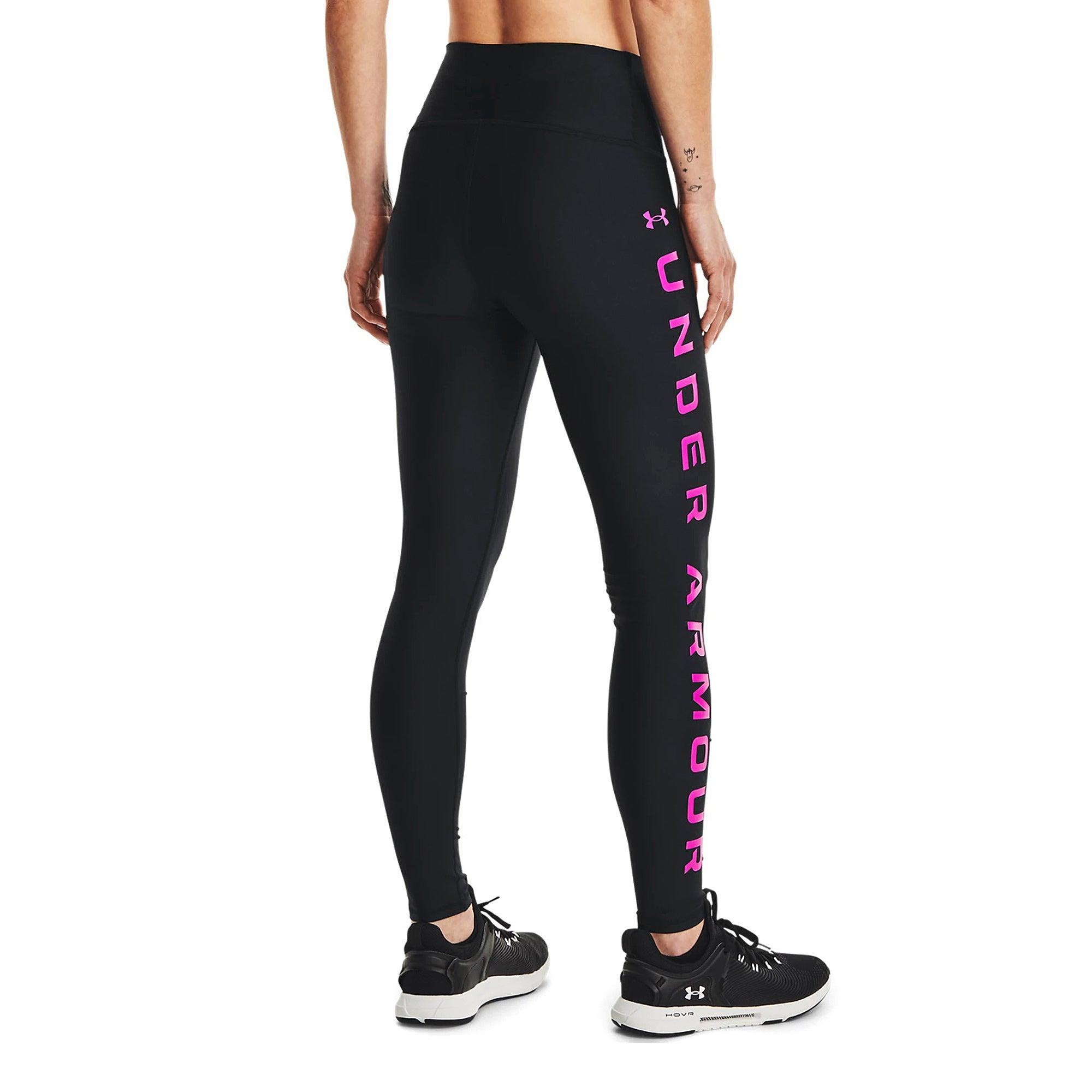 Quần legging thể thao nữ Under Armour HeatGear No-Slip Waistband Branded Full-Length - 1361046-002