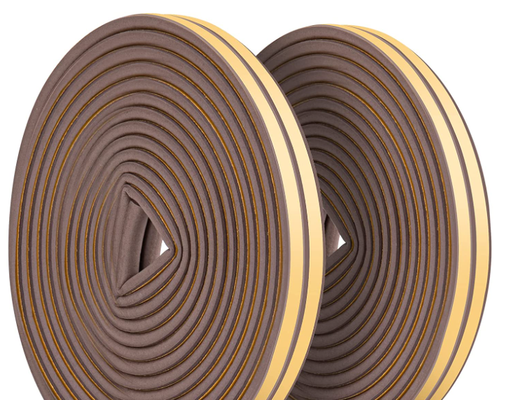 Gói 20M Dây Cói Tự Dính Chống Va Chạm Cửa Bịt Kín Dải Cửa Và Cửa Sổ để Chống Chịu Thời Tiết/Cách Âm-9Mm * 6Mm