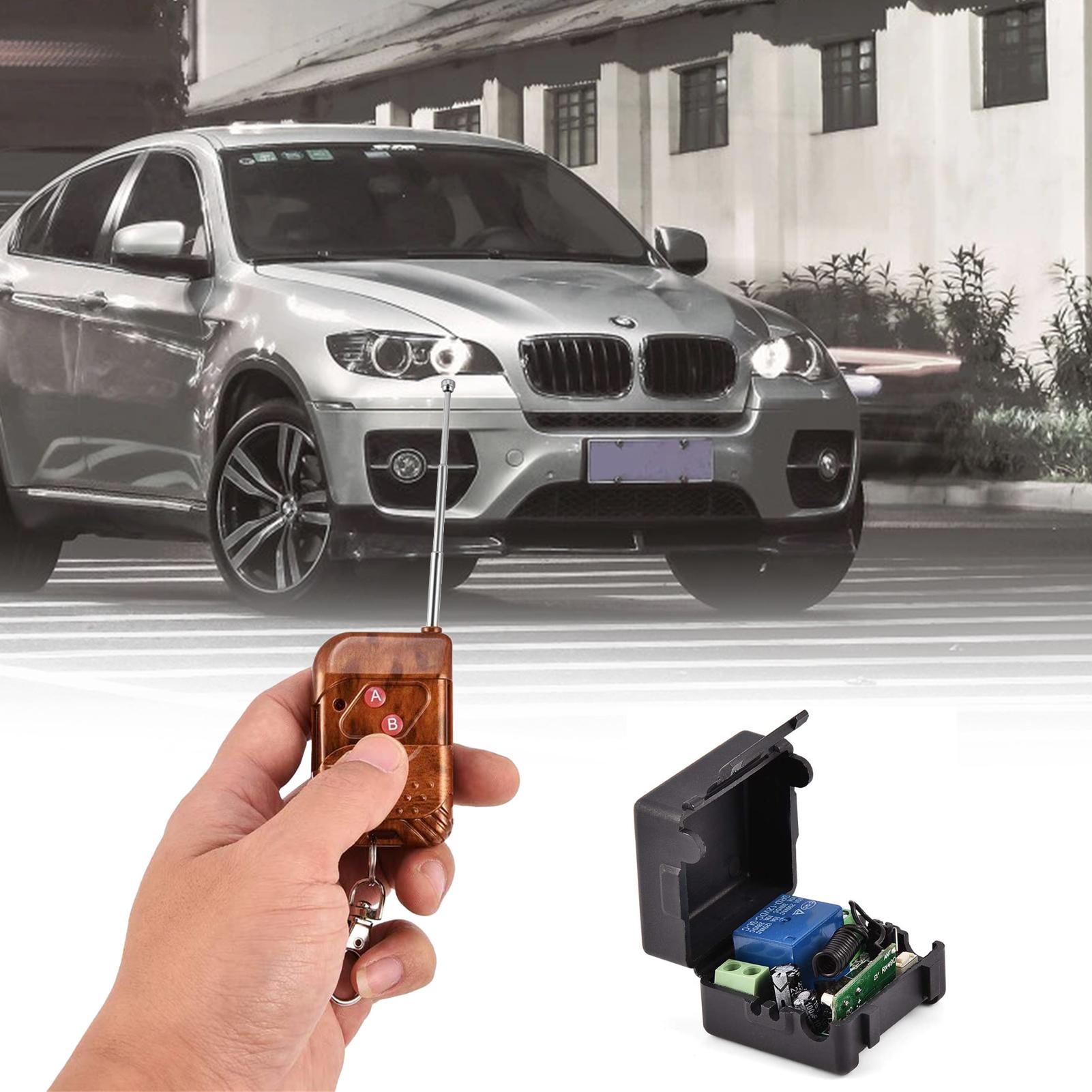 Bộ Thu 2 Kênh 315Mhz Với 1 Bộ Phát Cho Bộ Mở Cửa Nhà Để Xe Ô Tô Điều Khiển Từ Xa Không Dây 12V