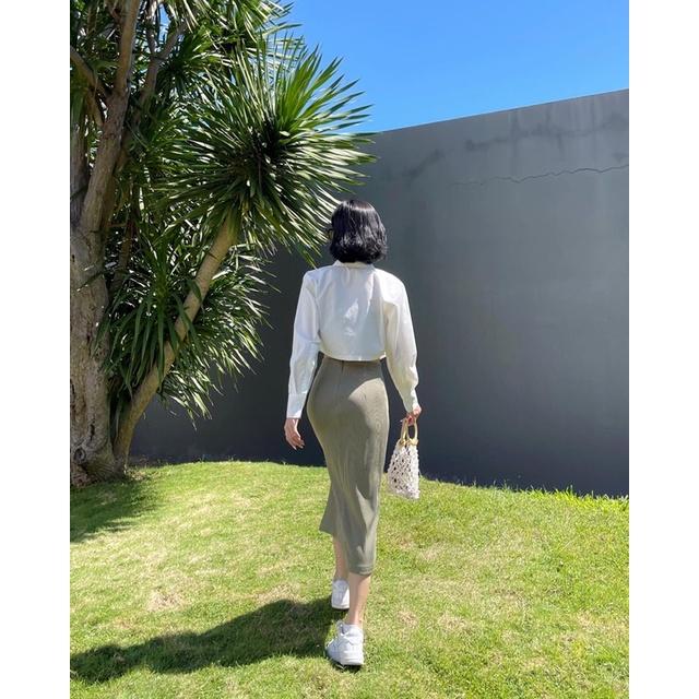 ZIEL Áo sơ mi cột dây cách điệu | Jennie Shirt