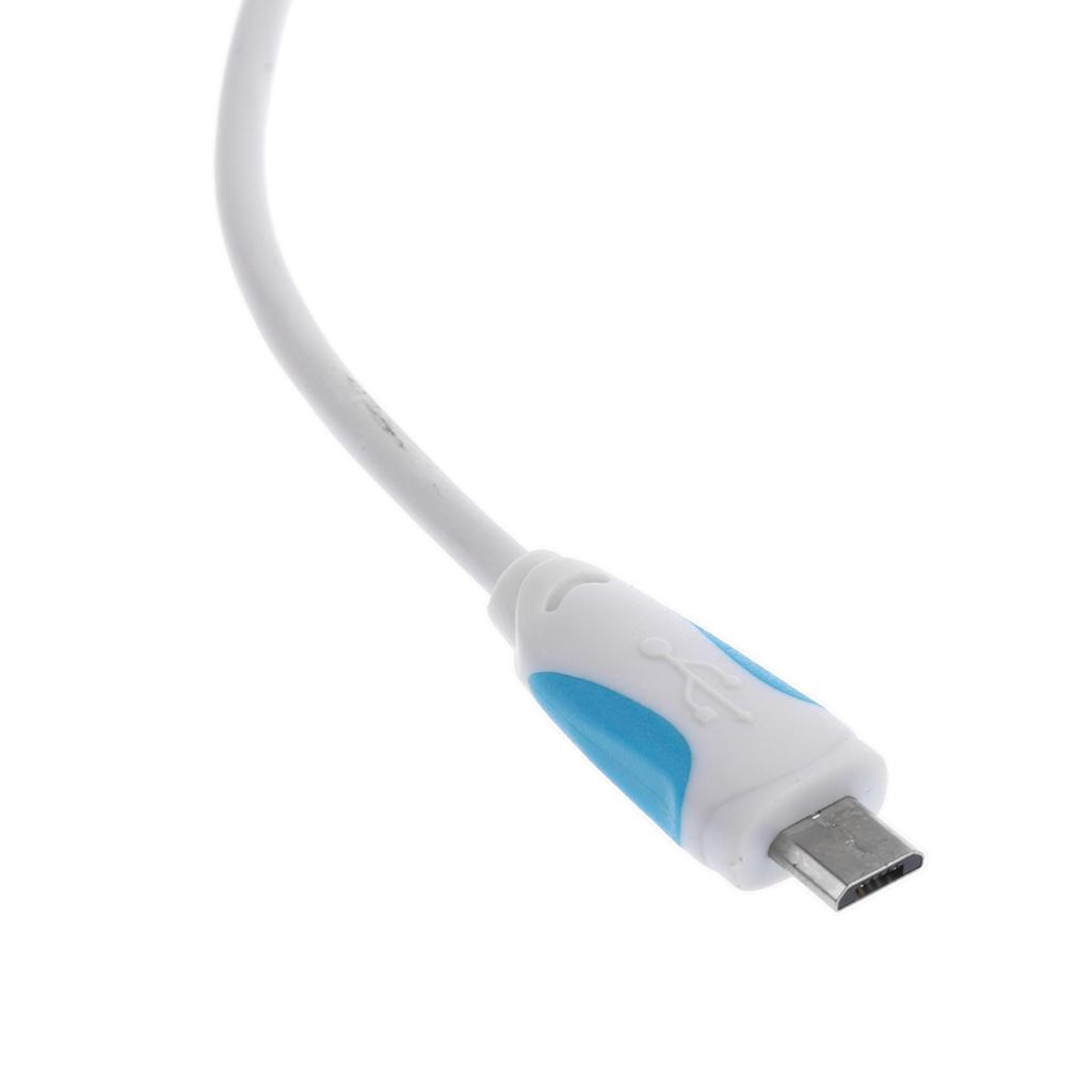 Micro USB Male to USB Female Converter OTG Adapter Cable Cord 25cm