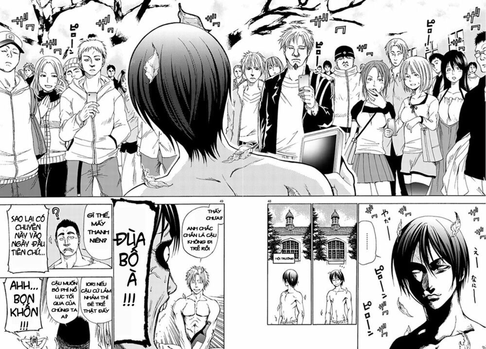 cô gái thích lặn - grand blue chapter 1 44