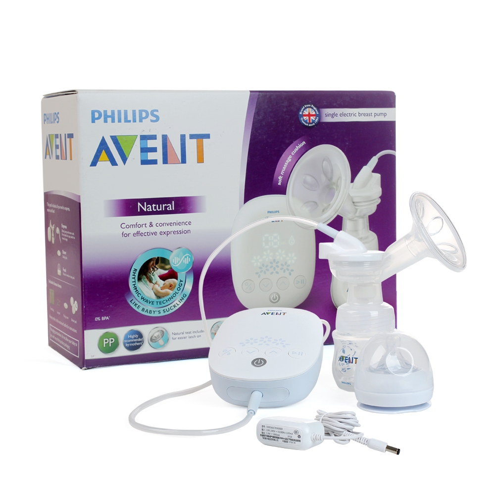 Máy Hút Sữa Điện Đơn Philips Avent SCF301/01 + Tặng Túi Trữ Sữa Philips AVENT SCF603/25 180ml