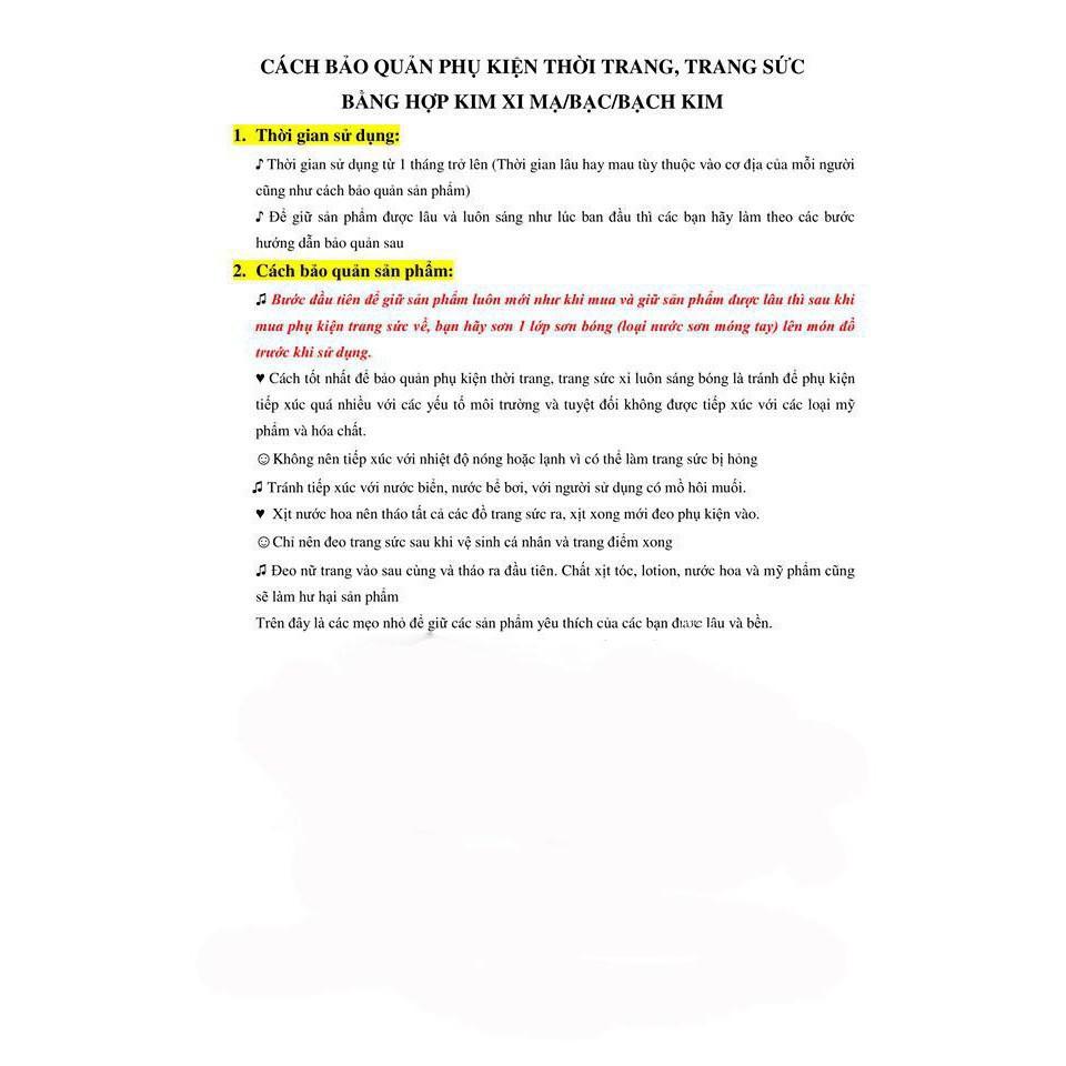 Bông Tai Hình 3 Lá Kết Hợp Hình Tròn