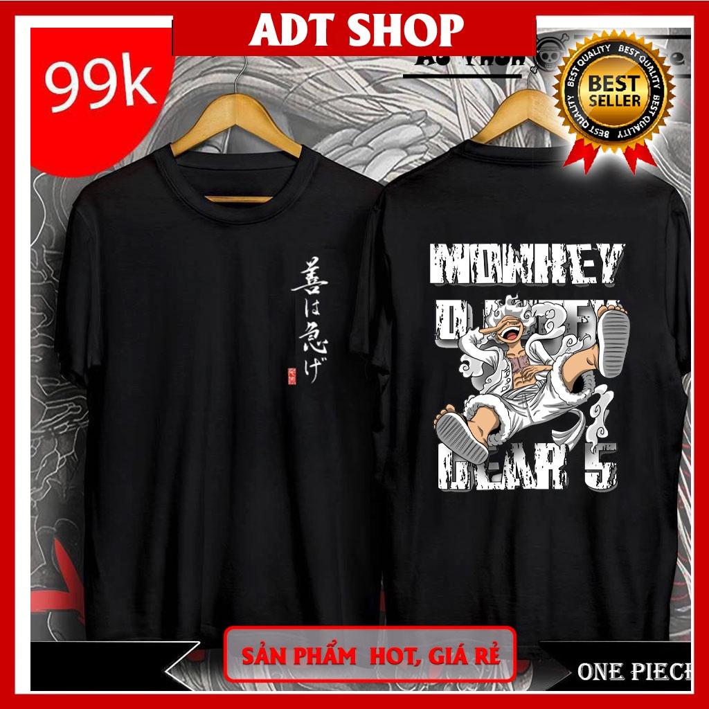 Áo thun One piece Luffy Gear 5 One Piece - Áo phông Đảo Hải Tặc in hình cực chất nhiều mẫu | ADTStore