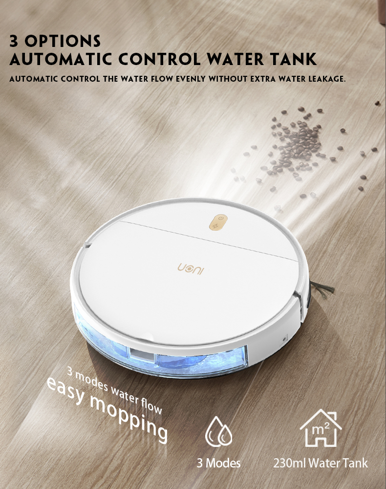 Robot hút bụi thông minh chính hãng Nhật bản Uoni S1- Hàng chính hãng