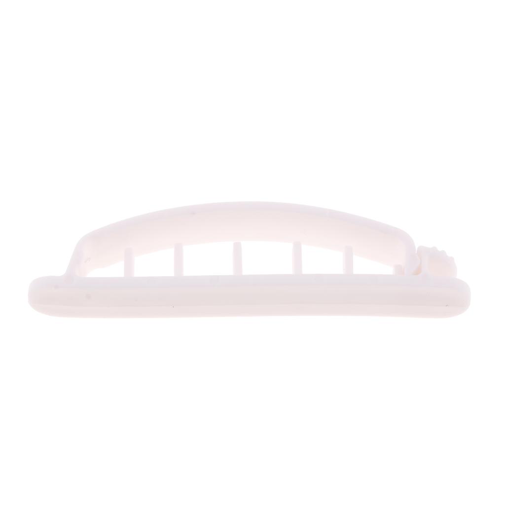 Cable Clips with Strong Adhesive Tapes Wire Holder Organizer Pack of 3 White