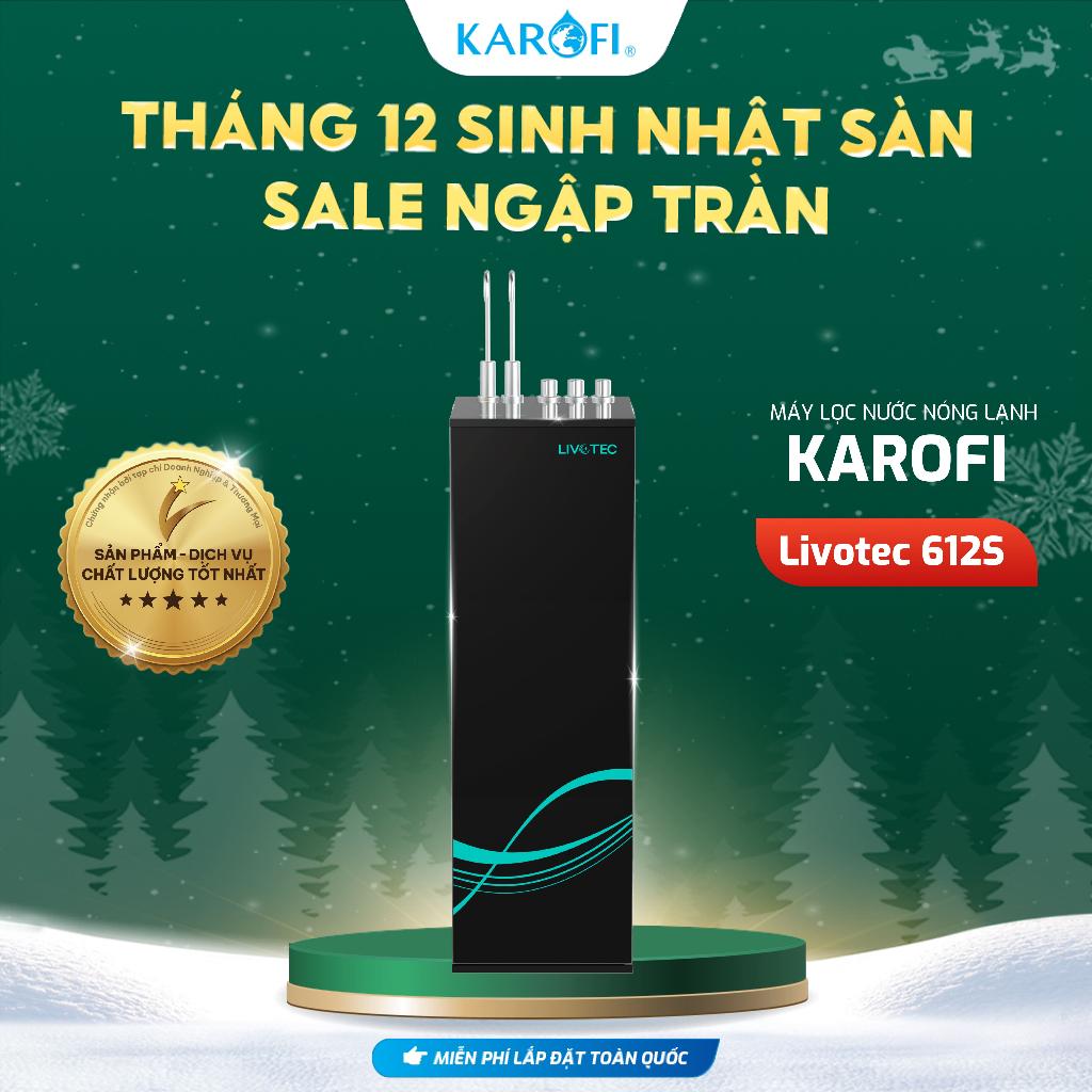 [TẶNG BỘ LÕI] Máy lọc nước nóng lạnh Livotec 612S, Hệ 10 lõi lọc, 3 chế độ nước, thỏa mãn mọi nhu cầu - Hàng Chính Hãng