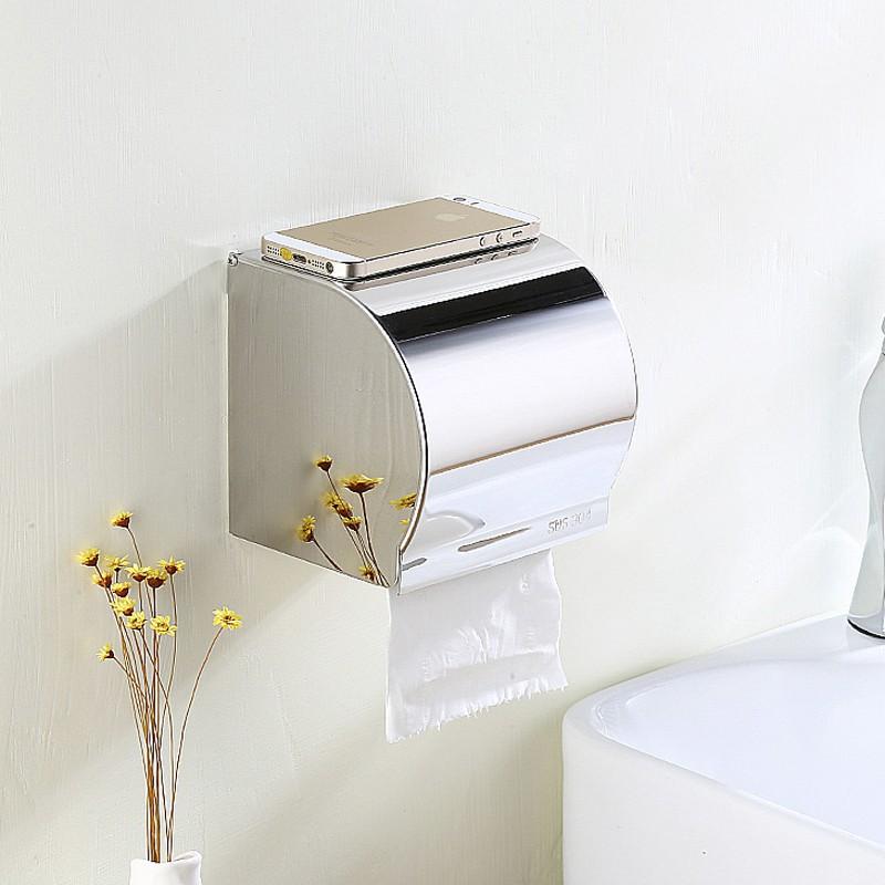 Hộp đựng giấy vệ sinh mẫu hộp kín bằng inox 304