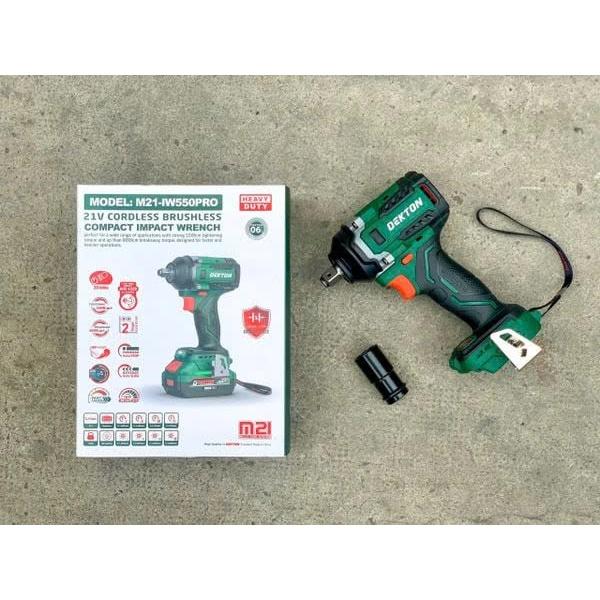 Máy Siết Bulong 550nm DEKTON M21-IW550PRO- Lực siết lớn_ Hàng chính hãƞg