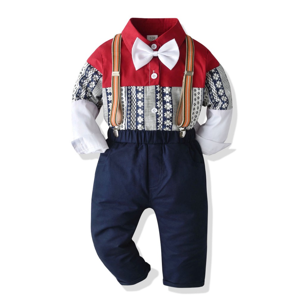Set Tết bé trai 4 món hàng loại 1