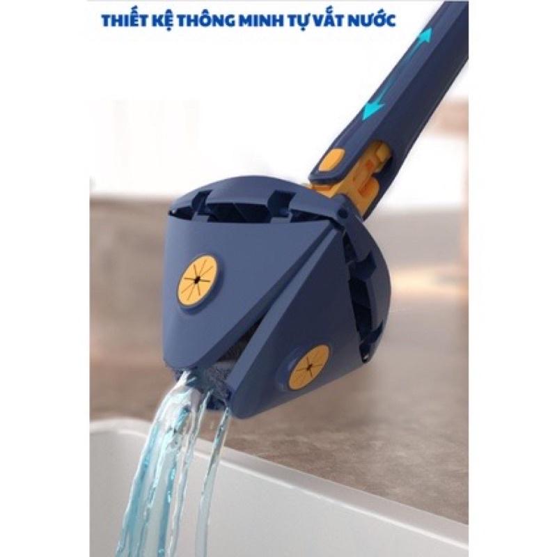 Cây chổi lau tam giác tự vắt xoay 360 độ đa năng