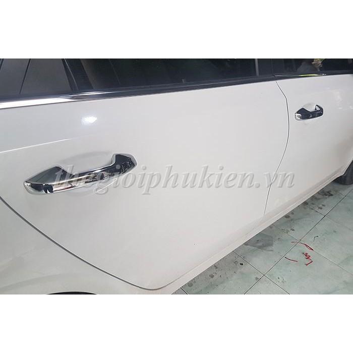 Bộ ốp tay nắm cửa xe dành cho Kia Cerato 2019-2021 mạ Crom