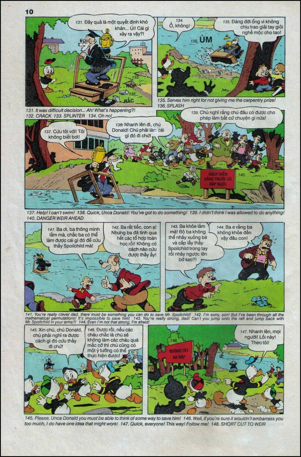 donald và bạn hữu chapter 20 12