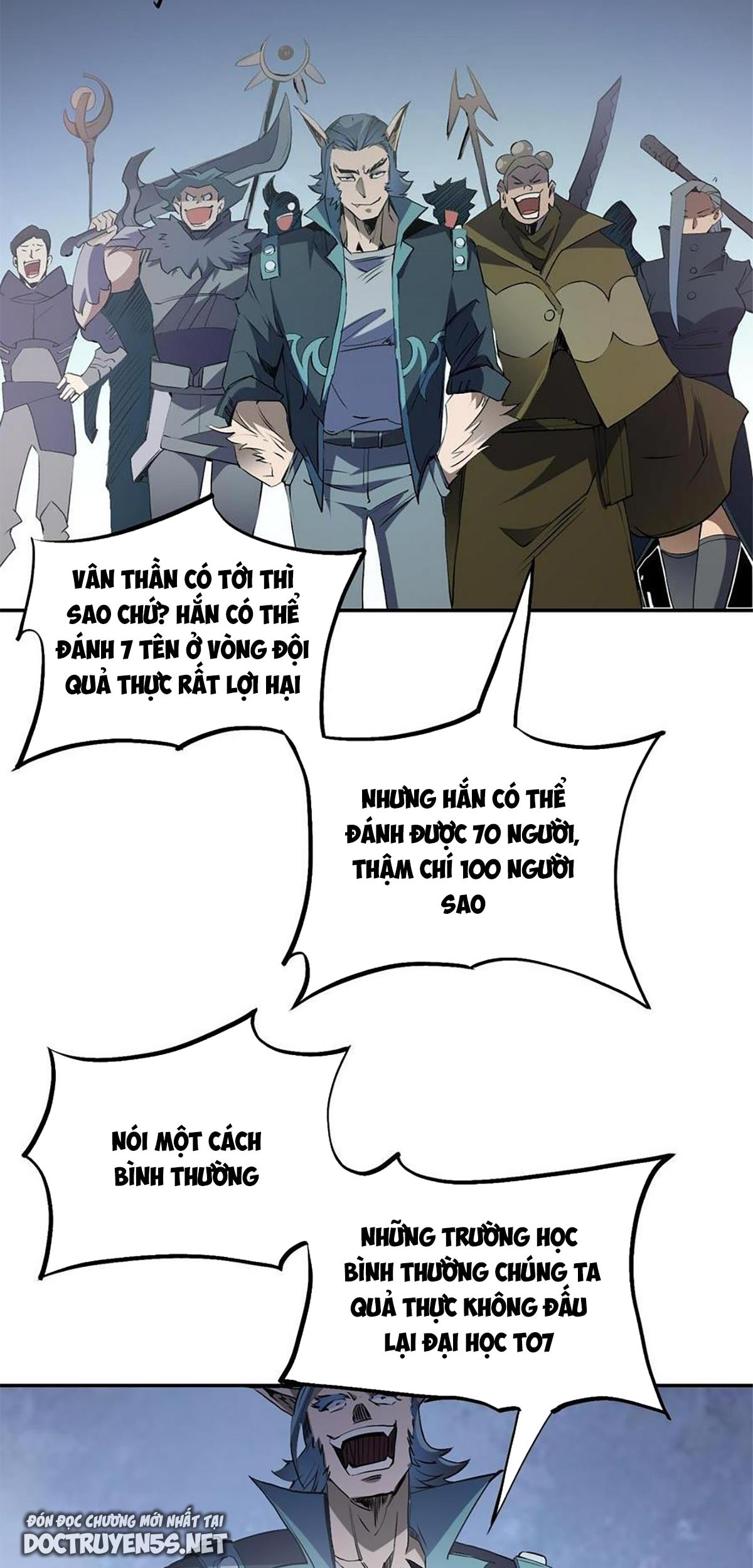 toàn dân chuyển chức: không có chức ta kết thúc thần minh chapter 40 8