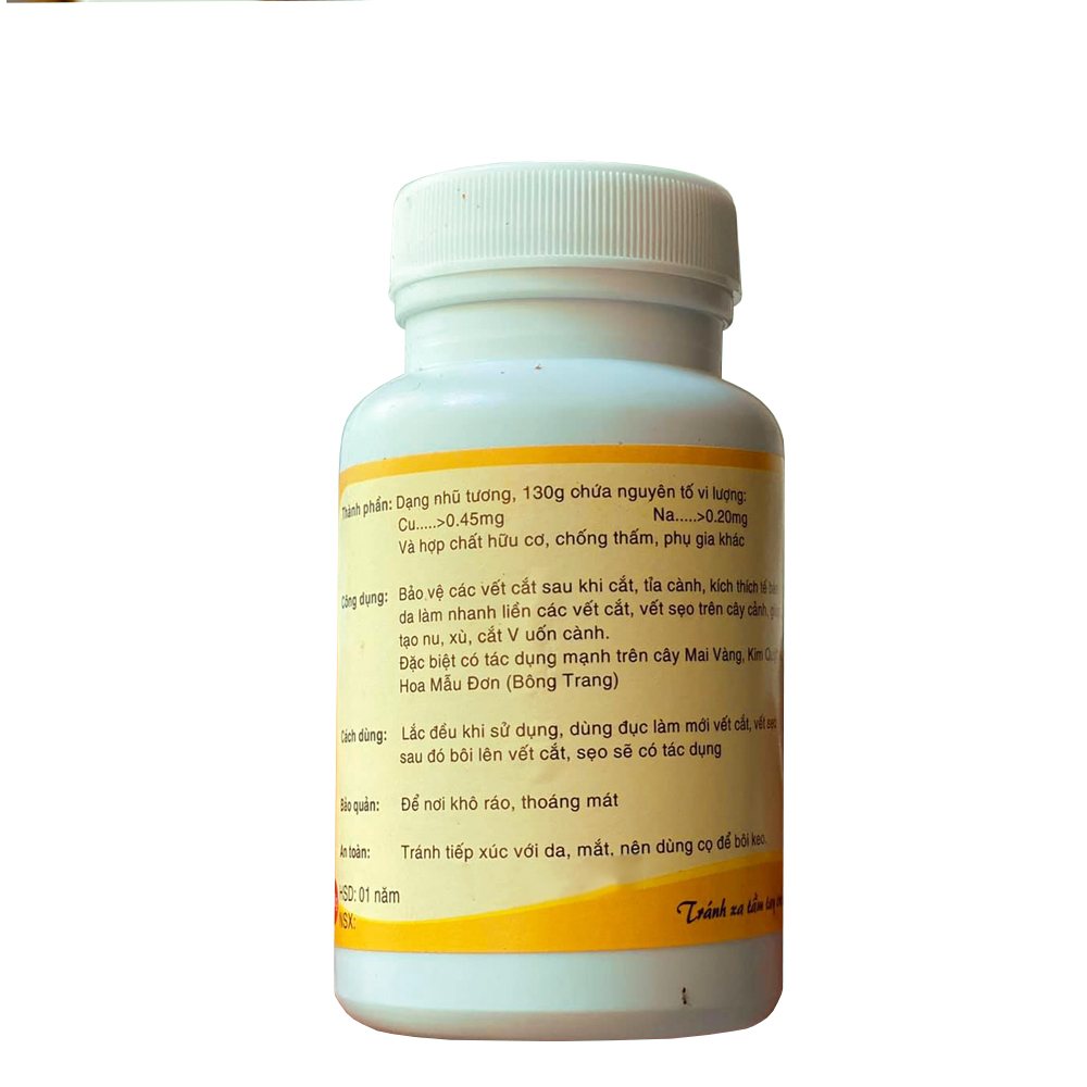 Keo liền da cây Chánh Lâm dùng cho phong lan, cây cảnh - Hũ 130g