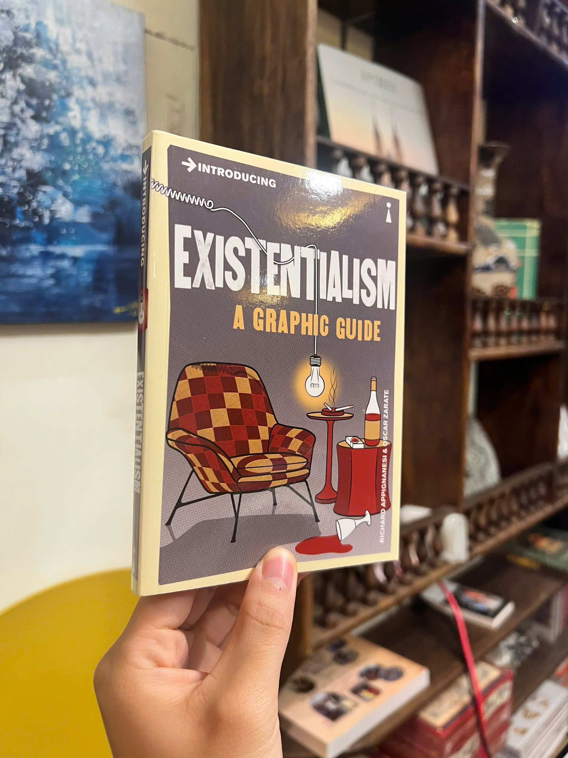 Sách - Introducing Existentialism: A Graphic Guide | Philosophy / History / Triết học / Ngoại văn