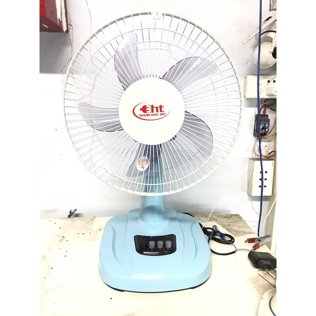 Quạt bàn b3 dùng bình 12v - ko kèm bình - 3HT - Hàng chính hãng