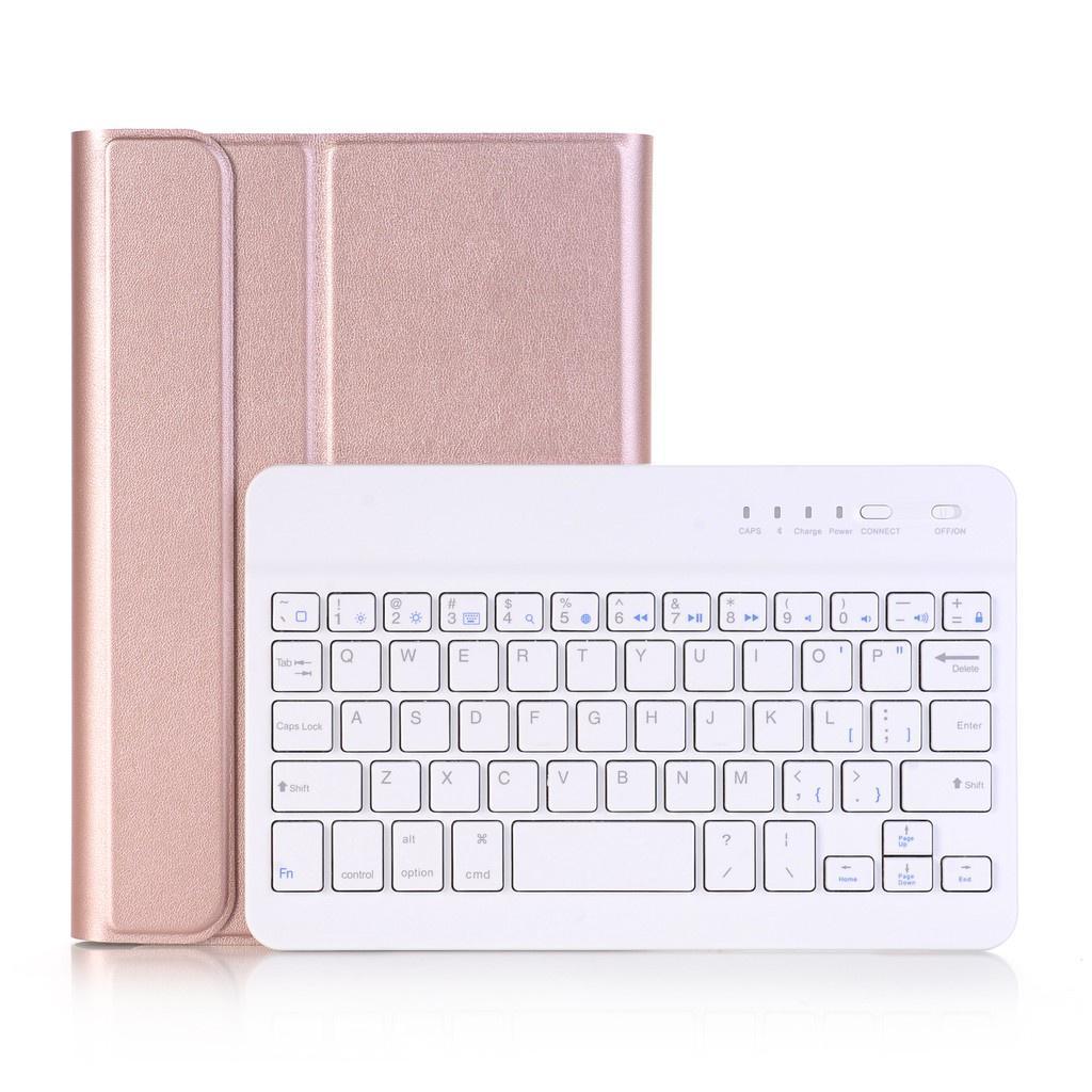 Bao Da Máy Tính Bảng Có Bàn Phím Bluetooth Và Chuột Không Dây Cho iPad 7th / 8th / 9th Gen 10.2 "2019 / 2020 / 2021