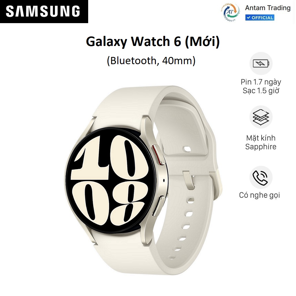 Đồng hồ thông minh Samsung Galaxy Watch 6 Bluetooth (40mm) R930 - Hàng Chính Hãng