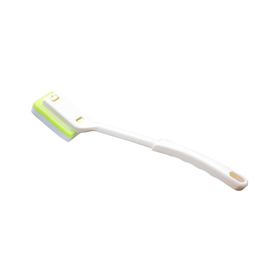 Combo Chổi Cọ Toilet Bằng Mút Xốp + Chai Tẩy Lồng Giặt Siêu Sạch Ultra Powers Cao Cấp - Nội Địa Nhật Bản