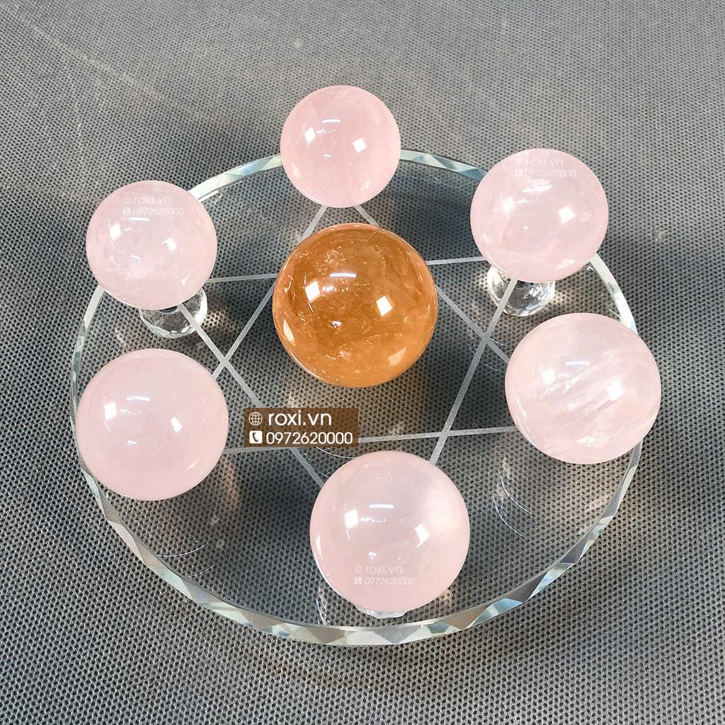 Đĩa Thất Tinh Hợp Mệnh Thổ 15cm