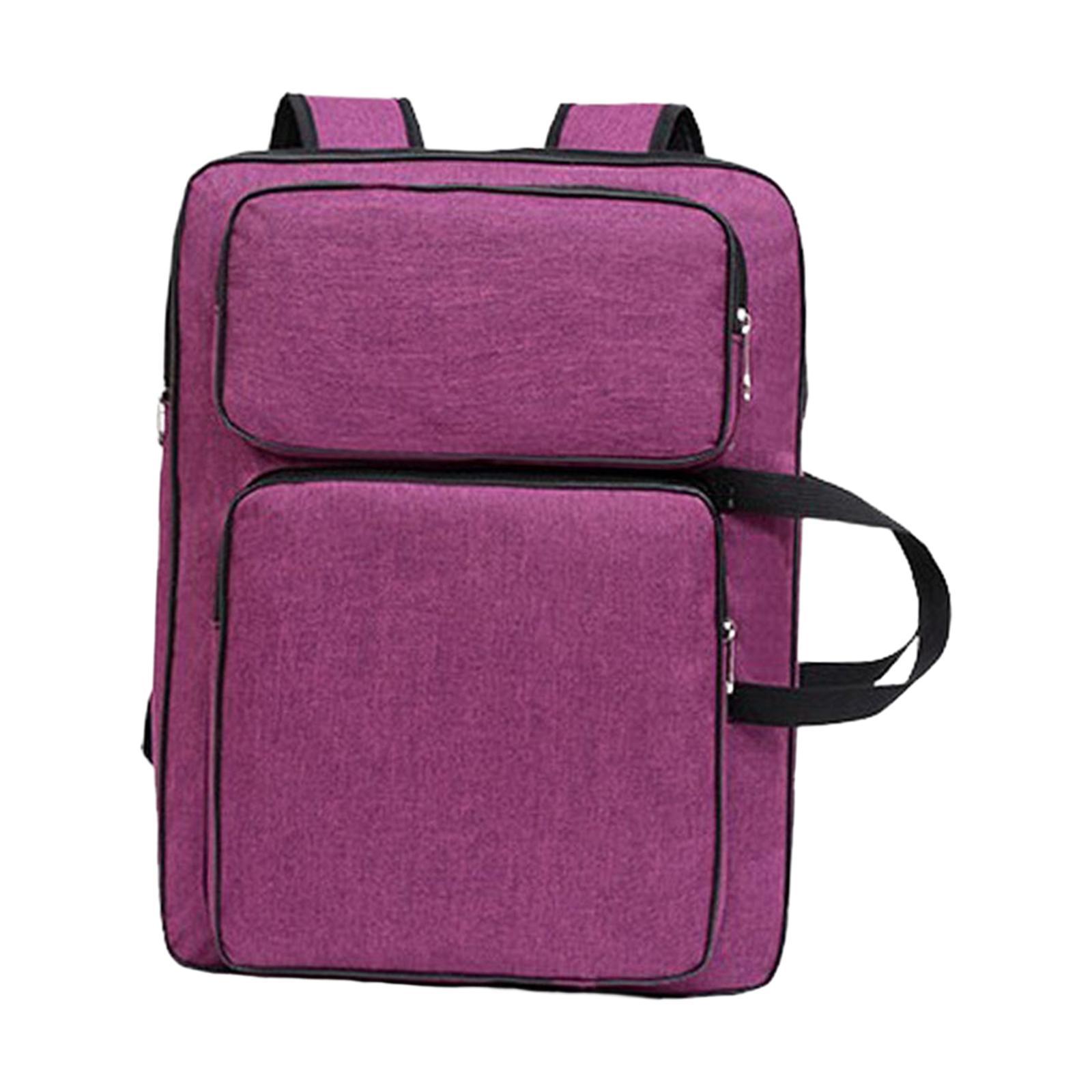 A3 Art Portfolio Case Tote Bag Water Resistant Art Supplies Artists Backpack