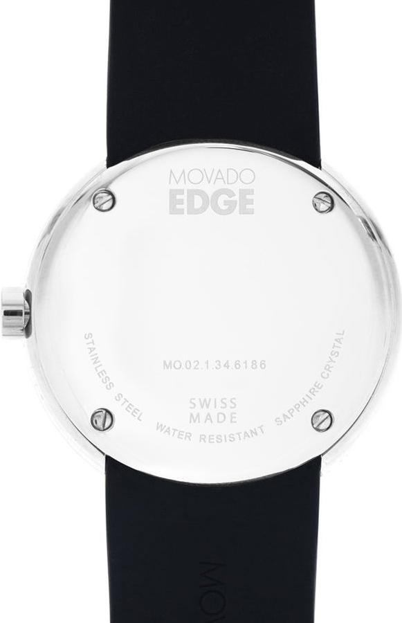 Đồng Hồ Nam Dây Da Movado 3680003 (40mm) - Mặt Đen