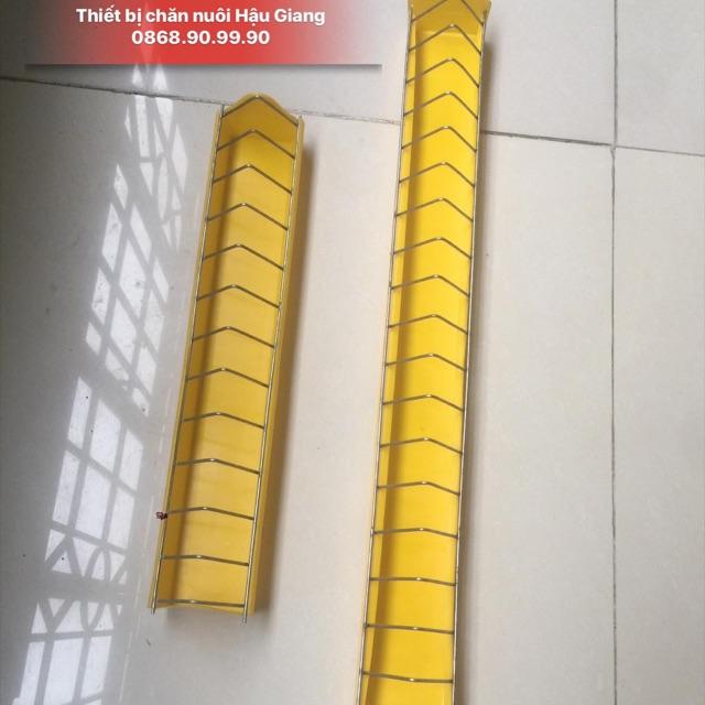 Máng thức ăn gà 60cm / máng lồng gà / máng gà