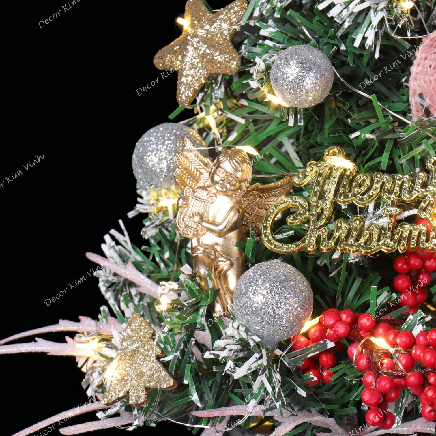 Cây Thông Nhí 3TN04 Cây Thông 30cm Trang Trí Giáng Sinh Cây Thông Noel