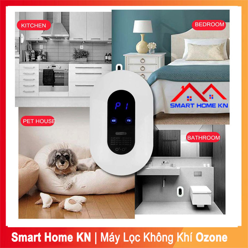 Máy lọc không khí mini khử mùi nhà bếp ion âm khử khuẩn nhà vệ sinh phòng ngủ nhà tắm mùi động vật ozone