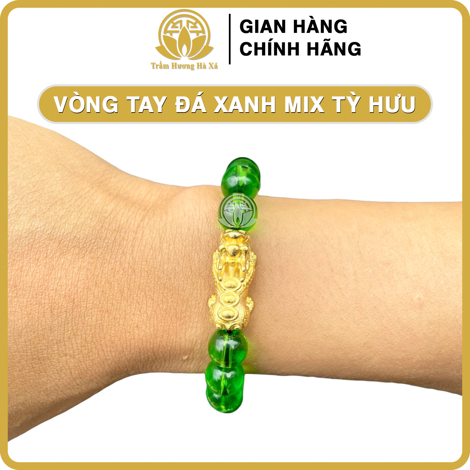 Vòng tay đá phong thủy mix tỳ hưu HÀ XÁ vòng tay cặp đôi nam nữ mệnh kim mộc thủy hỏa thổ may mắn tài lộc