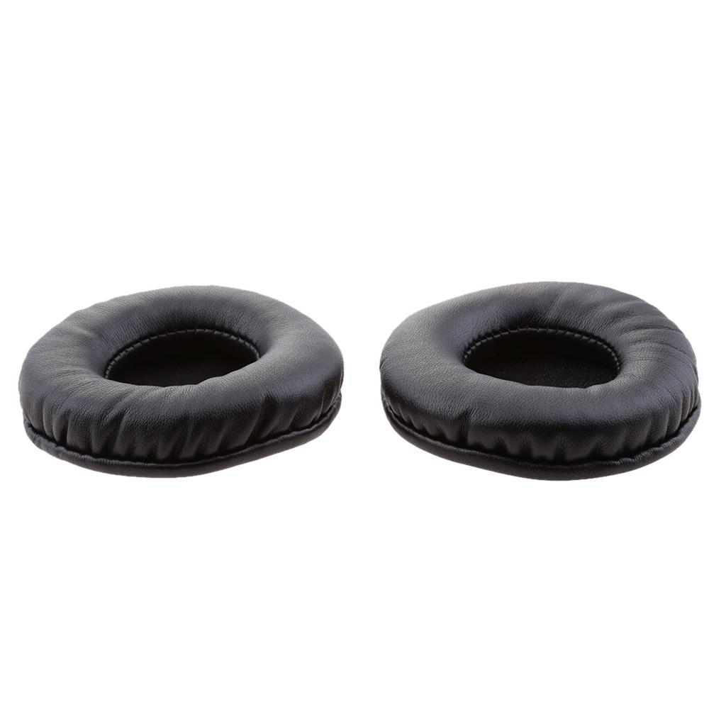 4pcs 80mm Replacement Cushion Foam Ear Pad Sponge for Headphones 8cm 3.15"