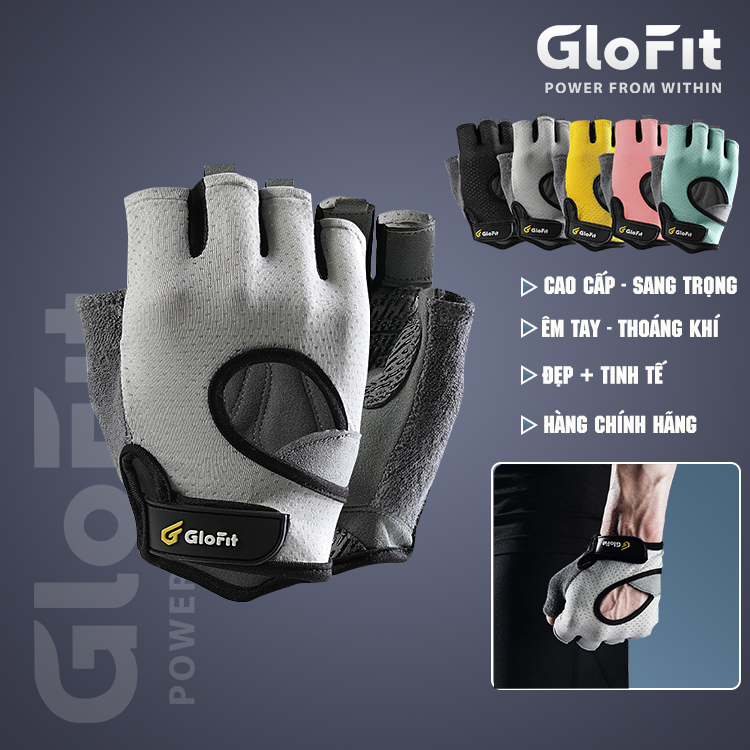 Găng Tay Tập Gym Glofit Gfst001 - Xám - Xl