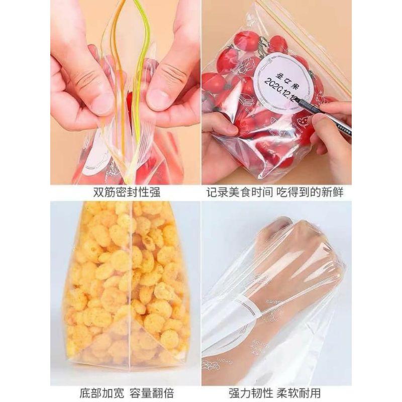 Hộp túi zip đựng thực phẩm có khoá