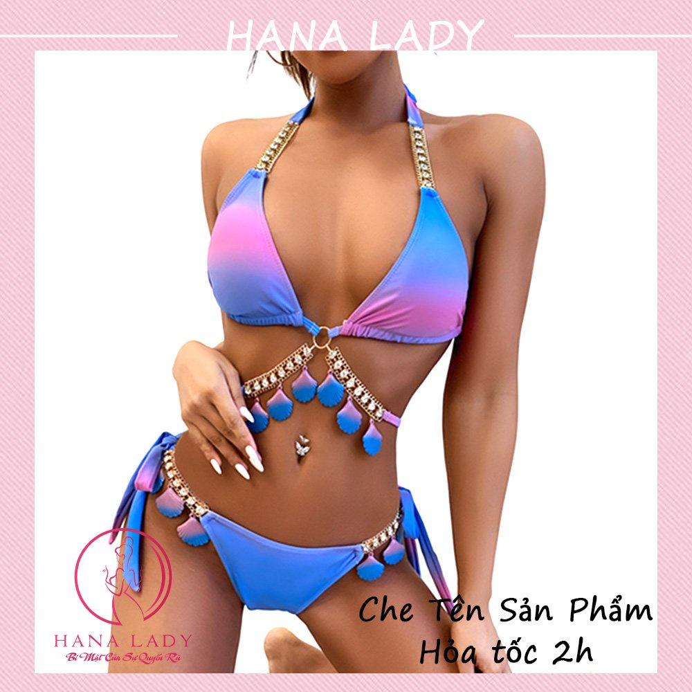 Bikini 2 mảnh gợi cảm ombre - Đồ tắm đi biển quyến dây quyến rũ BN137