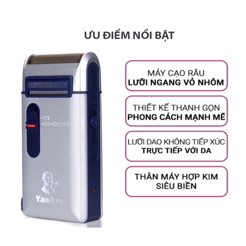 Máy cạo râu cho nam đa năng ,sạc pin dao cạo râu khô SC -W301U đẳng cấp phái mạnh ,nhỏ gọn tiện lợi mang theo mọi nơi an toàn dễ sử dụng