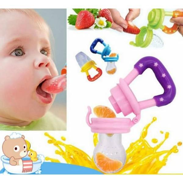 Núm ăn dặm cho bé - Túi nhai chống hóc silicone