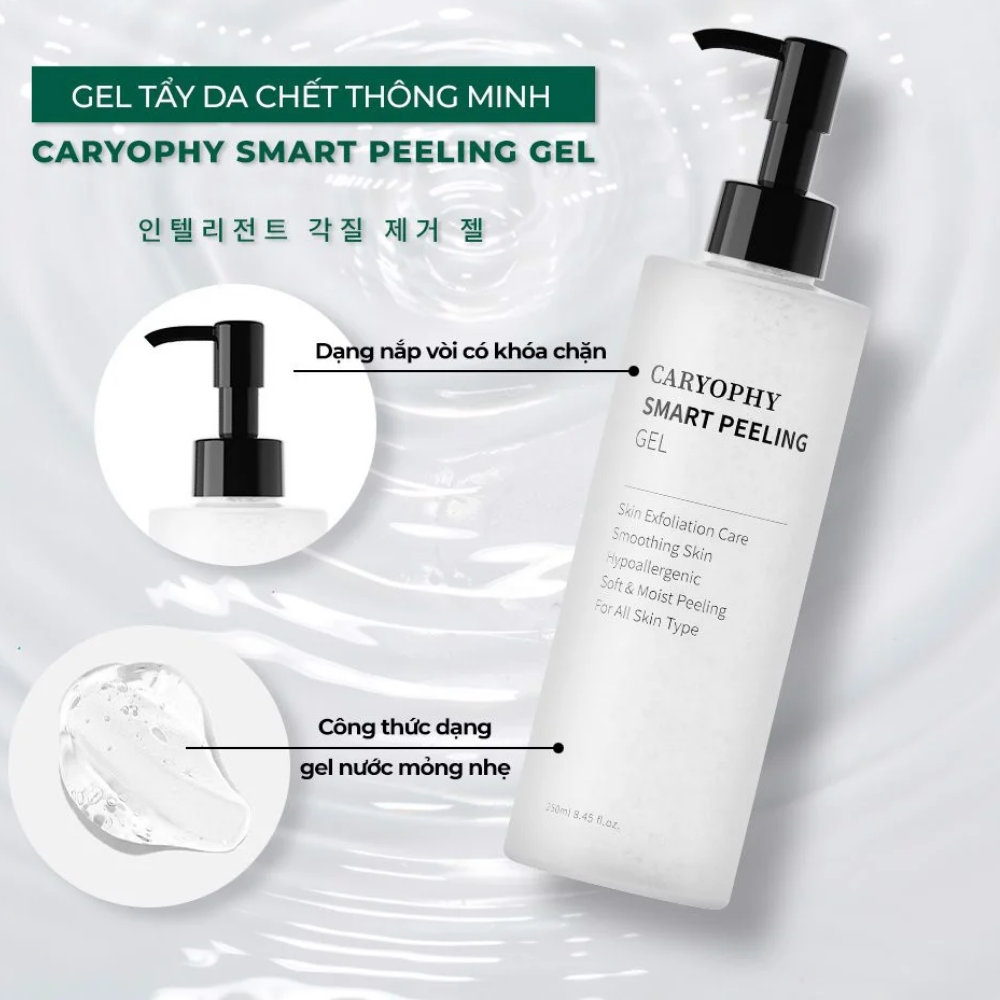 Tẩy da chết Caryophy Smart Peeling Gel 250ml