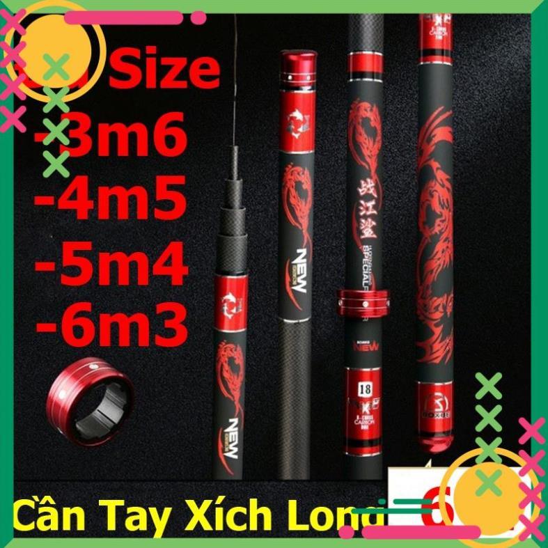 Sale Cần Câu Tay 6h Xích Long Tặng Kèm Đọt Phụ 360
