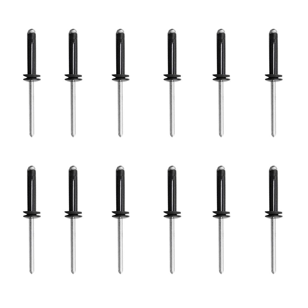 6 Miếng C Khóa Miếng Lót Mắt + 12 Miếng Trị-Gấp Gọn Đinh Tán chèo Thuyền Kayak Phụ K